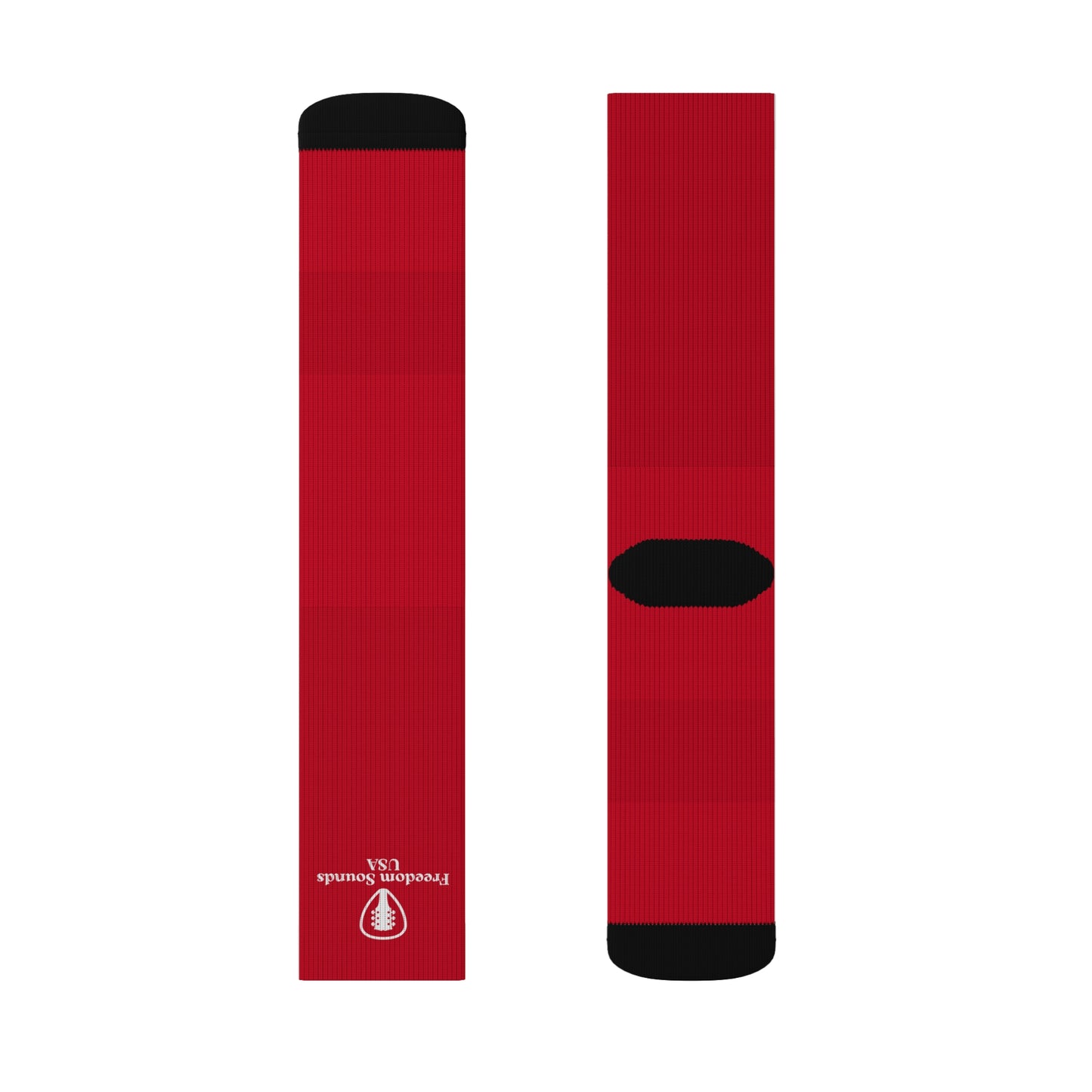 Red Freedom Sounds Socks