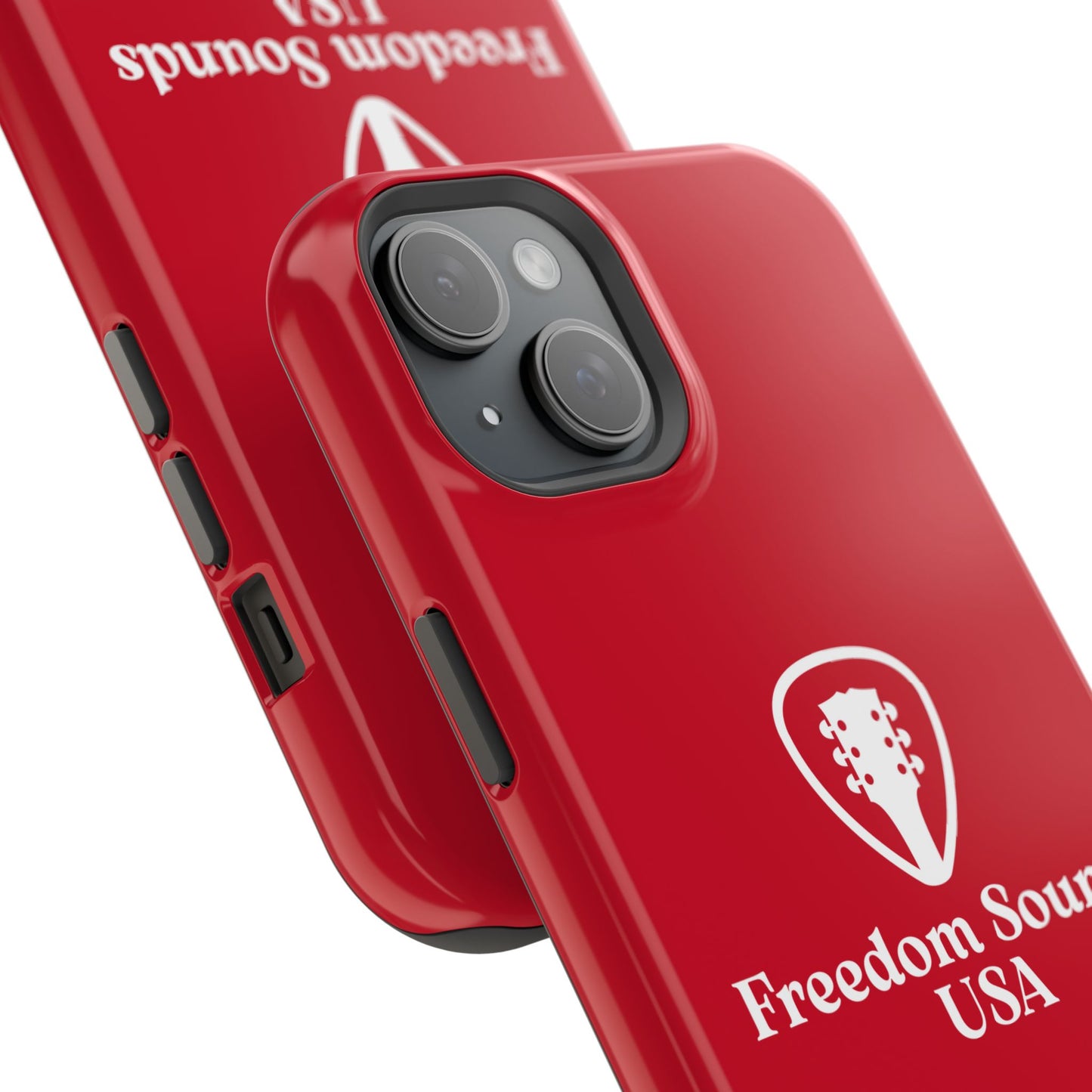 Red Freedom Sounds Phone Case