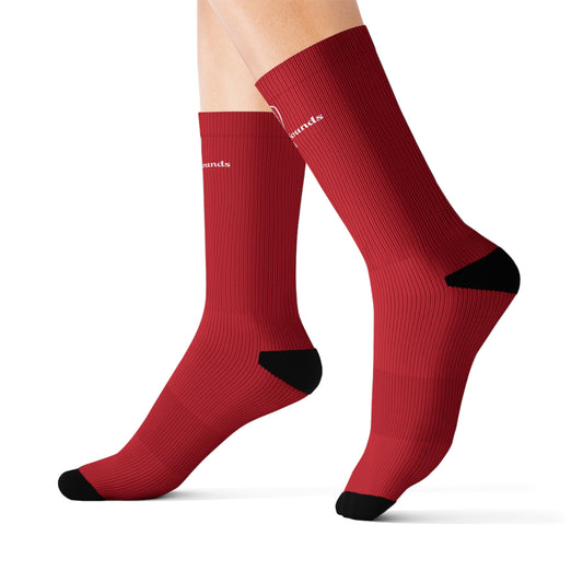 Red Freedom Sounds Socks
