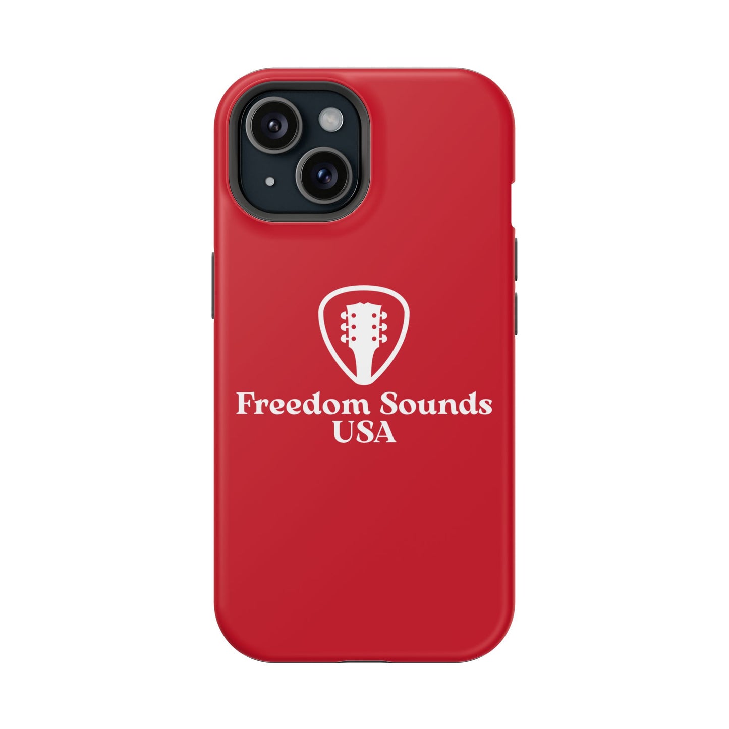 Red Freedom Sounds Phone Case