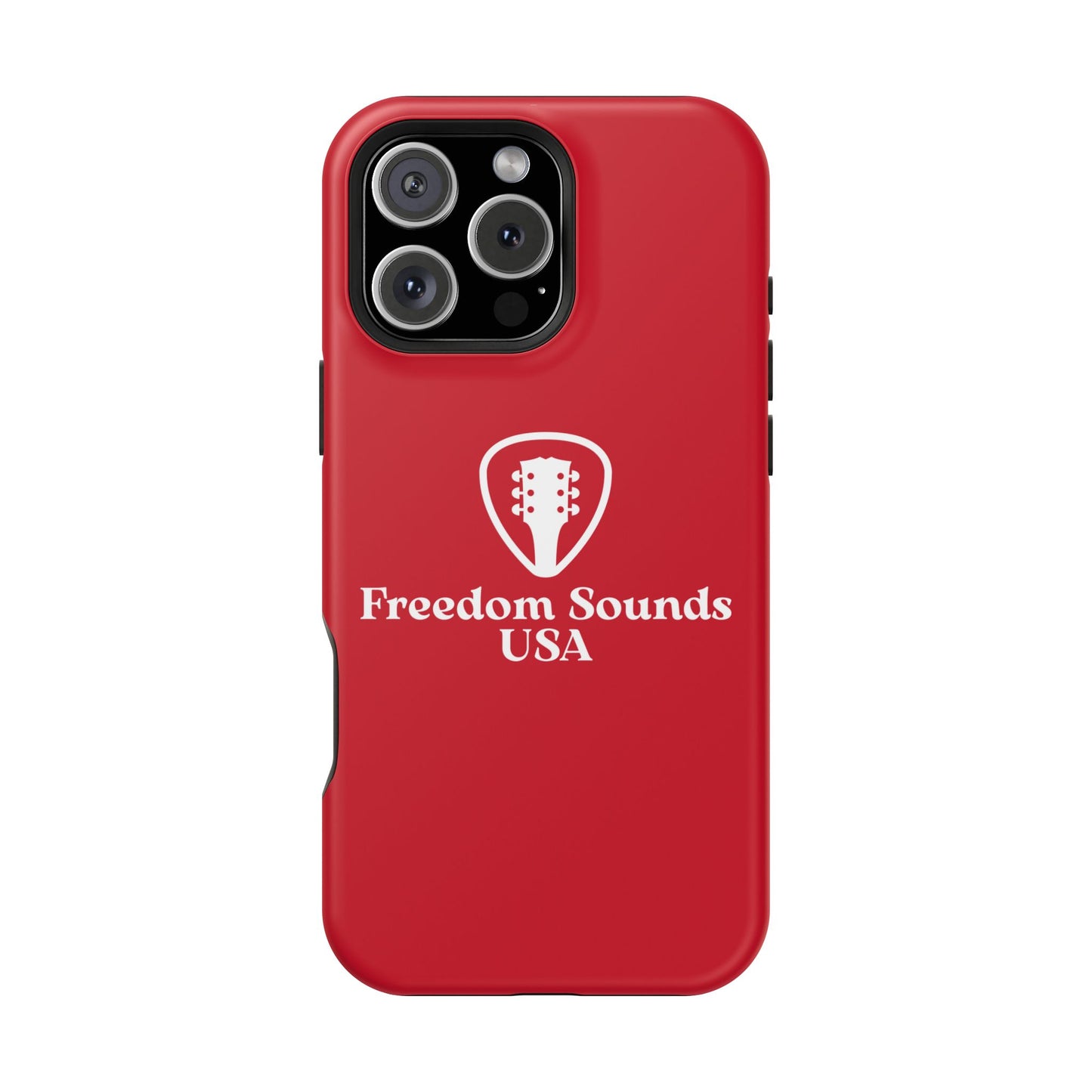 Red Freedom Sounds Phone Case