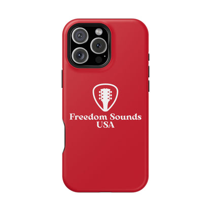 Red Freedom Sounds Phone Case