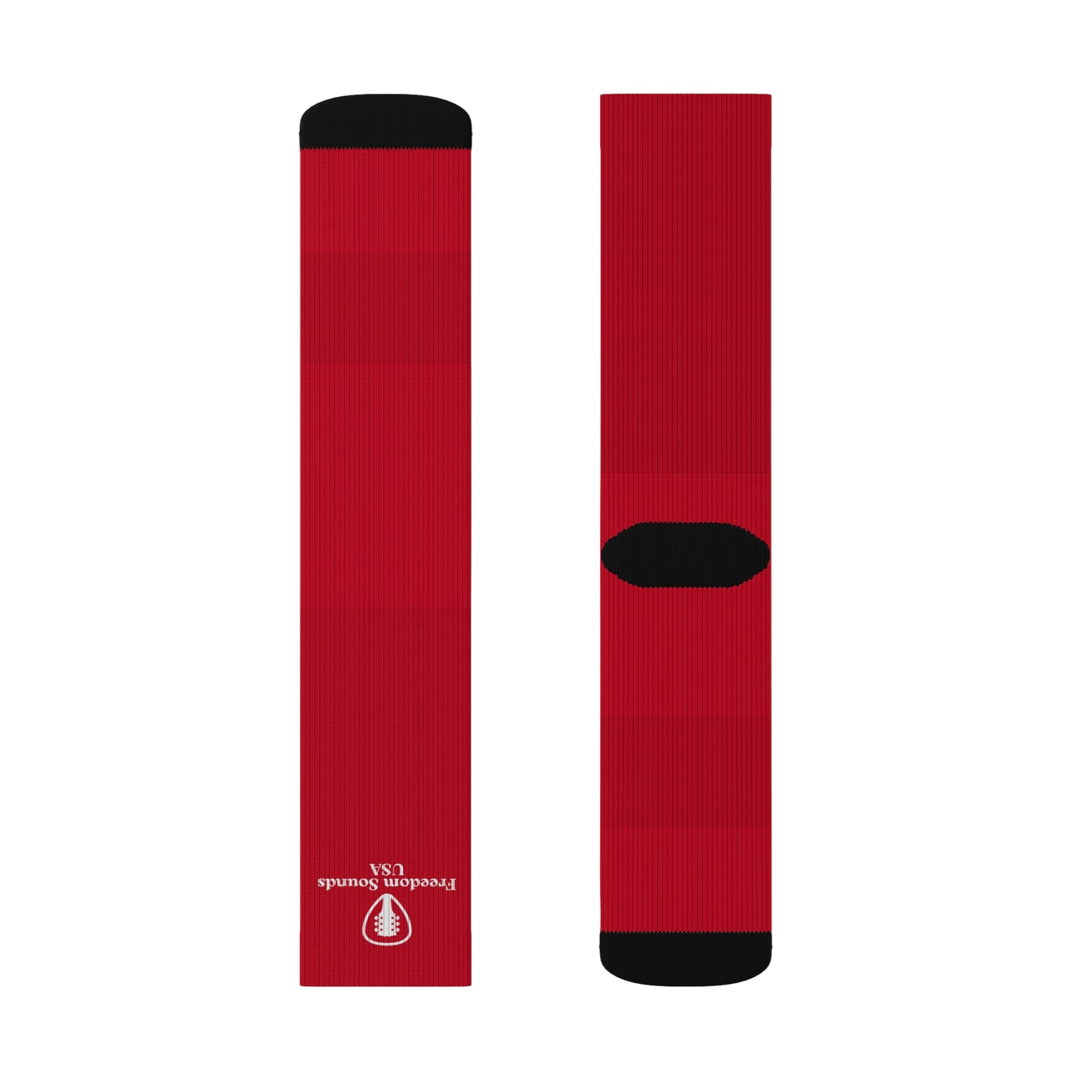Red Freedom Sounds Socks