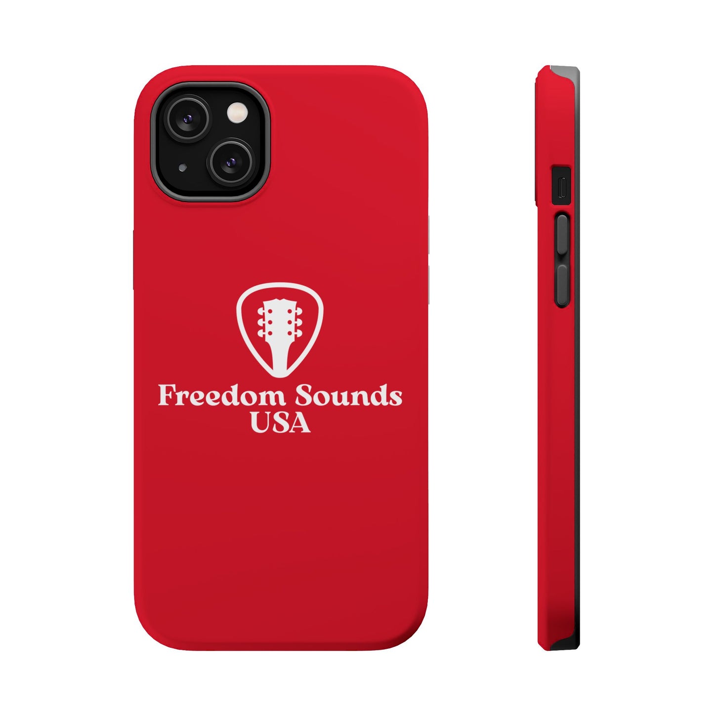 Red Freedom Sounds Phone Case