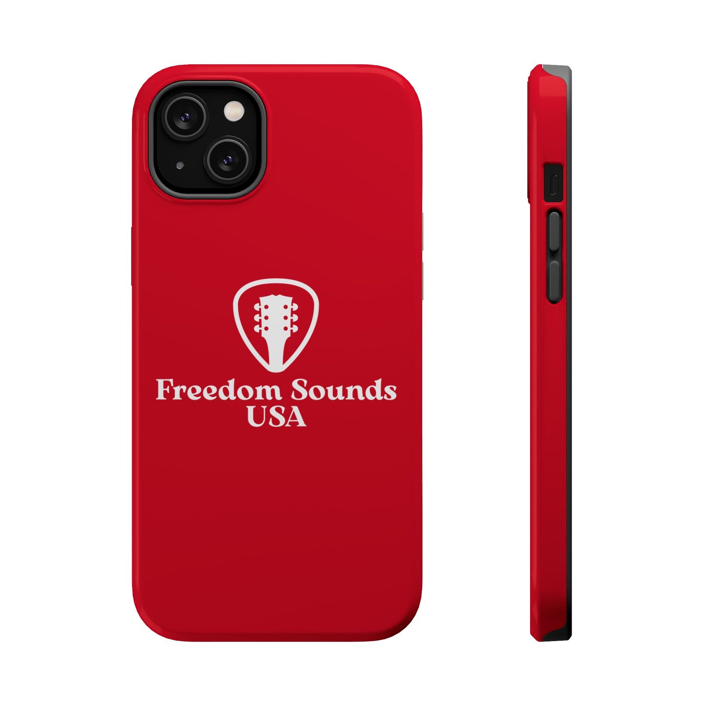 Red Freedom Sounds Phone Case