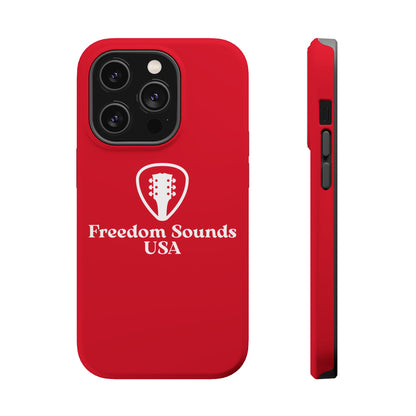 Red Freedom Sounds Phone Case