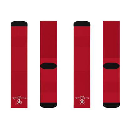 Red Freedom Sounds Socks
