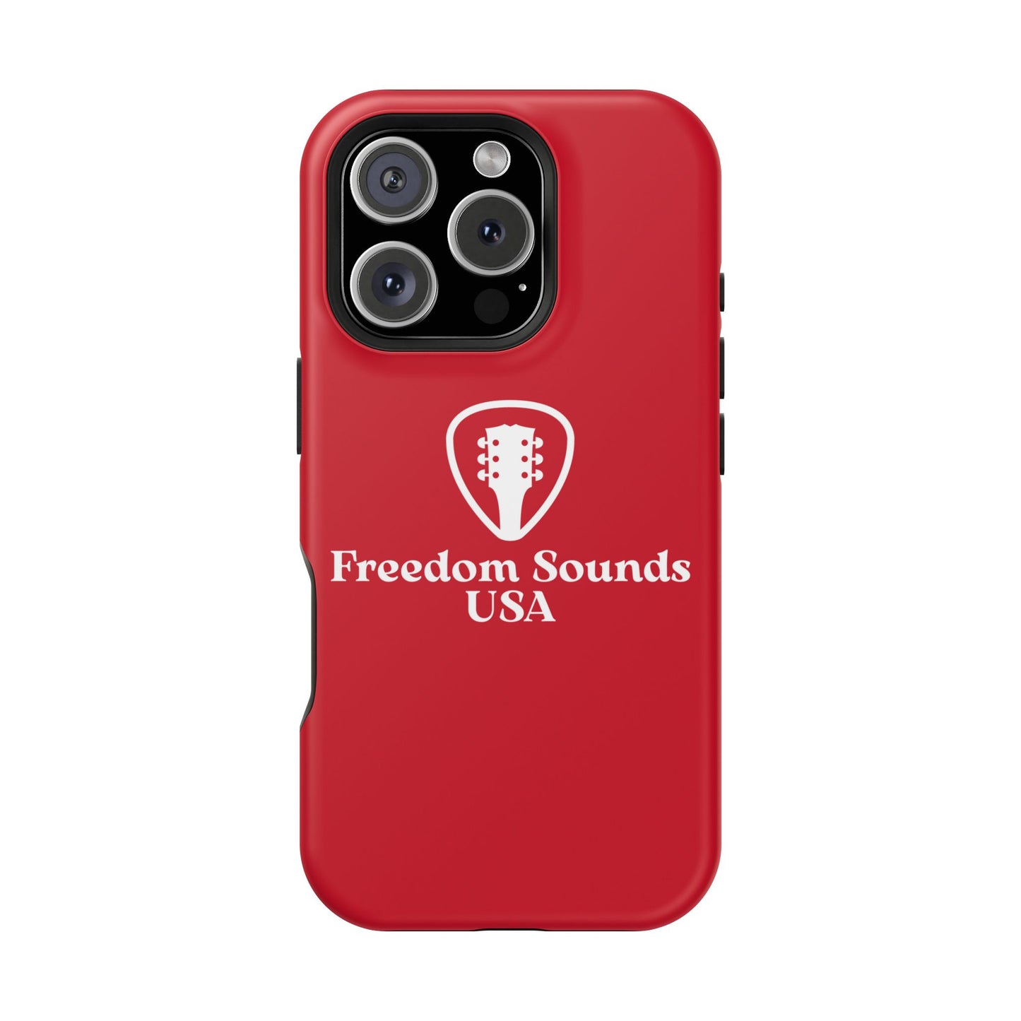 Red Freedom Sounds Phone Case