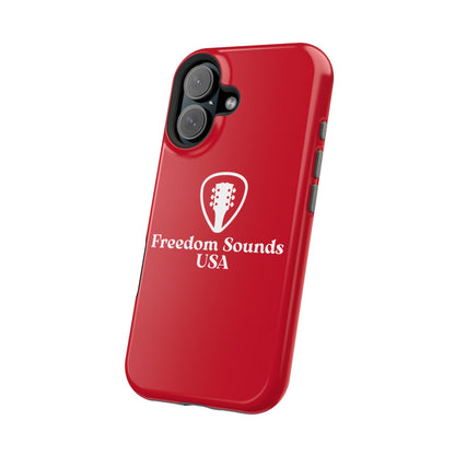 Red Freedom Sounds Phone Case