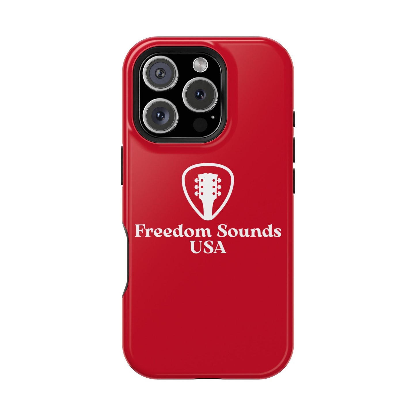 Red Freedom Sounds Phone Case