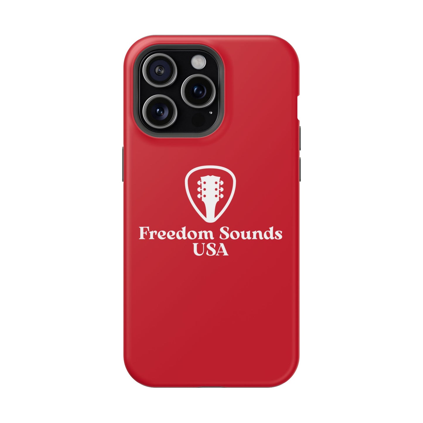 Red Freedom Sounds Phone Case