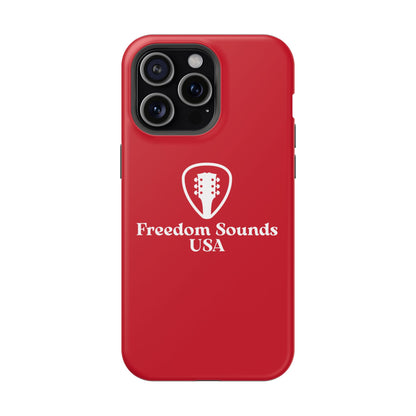 Red Freedom Sounds Phone Case