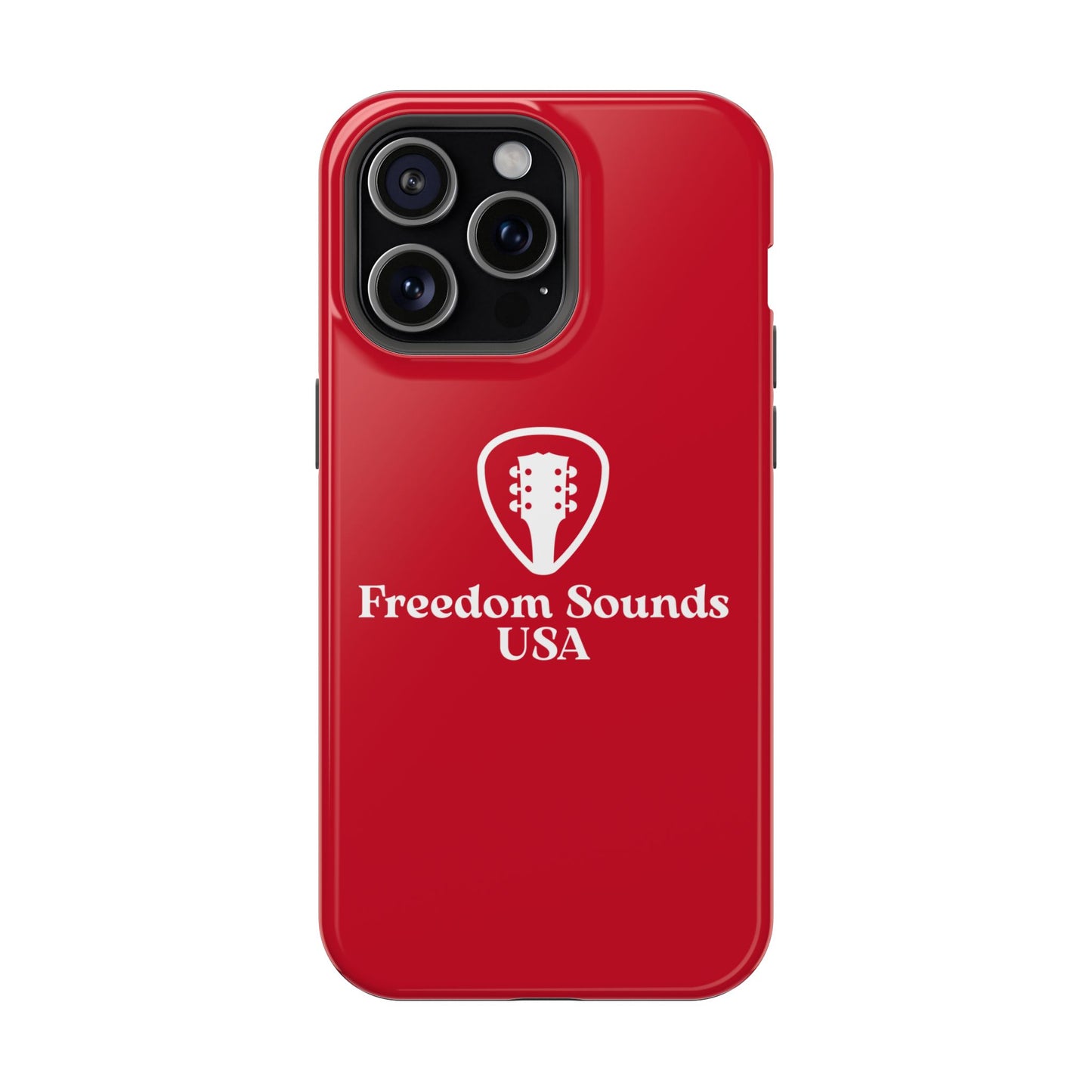 Red Freedom Sounds Phone Case