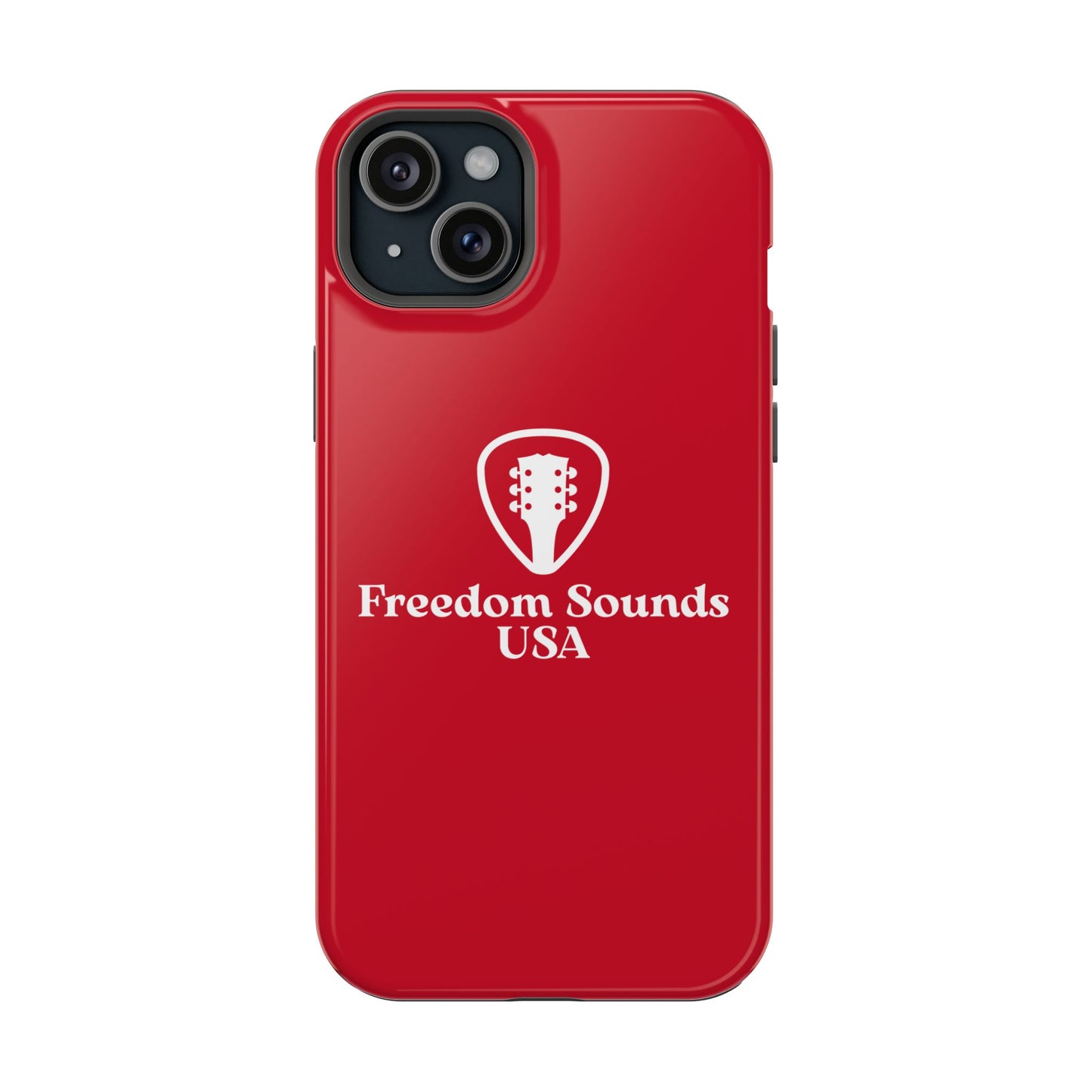 Red Freedom Sounds Phone Case