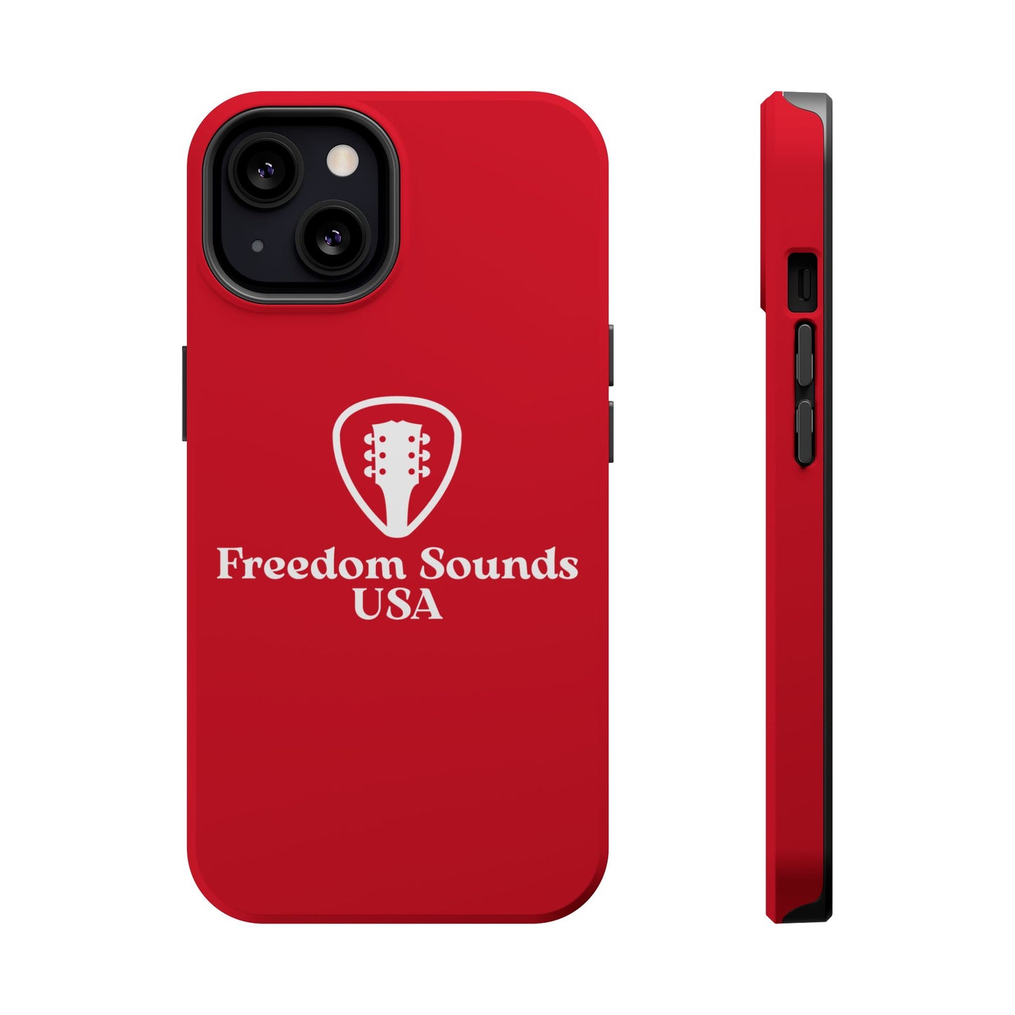 Red Freedom Sounds Phone Case
