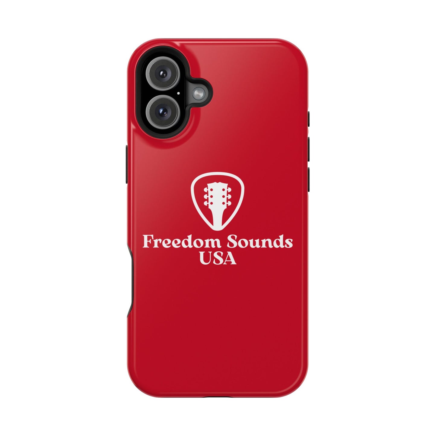 Red Freedom Sounds Phone Case