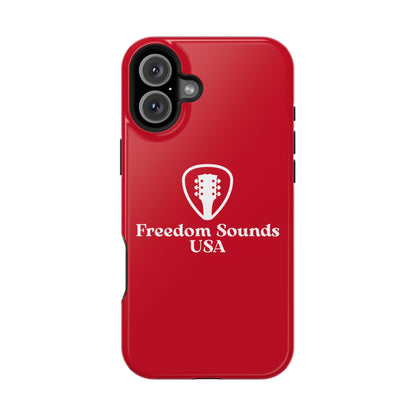 Red Freedom Sounds Phone Case
