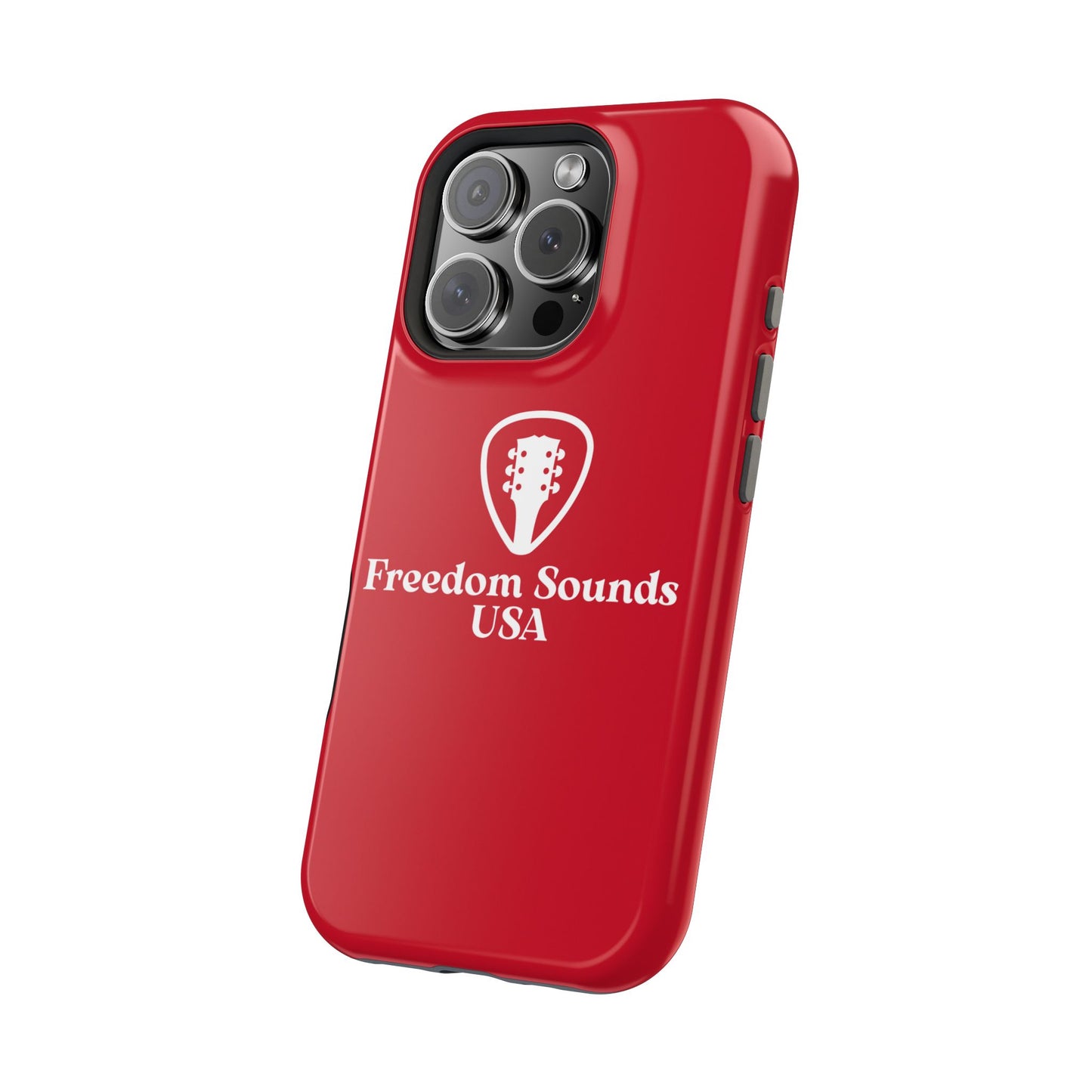 Red Freedom Sounds Phone Case